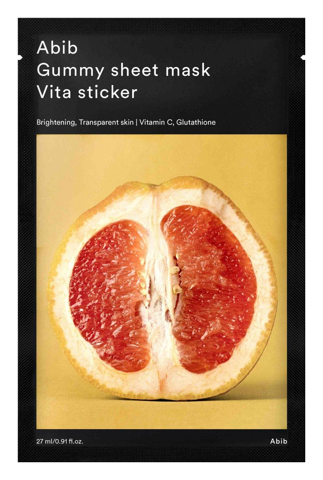 Abib Gummy Sheet Mask Vita Sticker Maska w płachcie