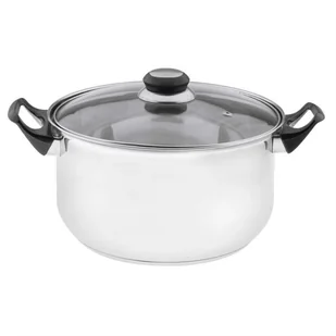 Tadar GARNEK STALOWY Z POKRYWKĄ 18cm 1.5L ALASKA TD-3191 - Garnki - miniaturka - grafika 1