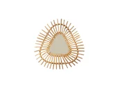 Pokrowce na meble ogrodowe - Bambusowe Lustro Boho-Chic, Brązowy Lb - miniaturka - grafika 1