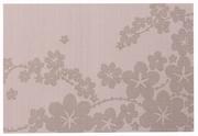 Obrusy i serwetki - Ambition Mata stołowa PVC/PS litlac 30x45 cm Dream Flower szary różowy - miniaturka - grafika 1