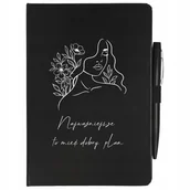 Notesy i bloczki - NOTES PLANER + DŁUGOPIS A5 MIEĆ DOBRY PLAN Wzory - miniaturka - grafika 1