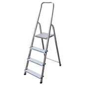 Drabiny - Drabina wolnostojąca AWTOOLS, 4 stopnie, 125 kg - miniaturka - grafika 1