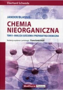 Chemia nieorganiczna Tom 2 Analiza ilościowa i preparatyka chemiczna - Chemia - miniaturka - grafika 1