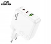 Ładowarki do telefonów - GEPARD Ładowarka sieciowa CCA 65W - miniaturka - grafika 1