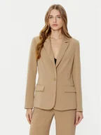 Marynarki i żakiety damskie - Guess Marynarka W5RN46 WFWX2 Brązowy Regular Fit - miniaturka - grafika 1