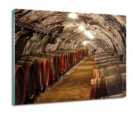 Deski do krojenia - osłona do kuchenki druk Piwnica wino beczki 60x52, ArtprintCave - miniaturka - grafika 1