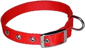 Obroże dla psów - Chaba OBROŻA TAŚMA 25mm/70cm CZERWONA - miniaturka - grafika 1