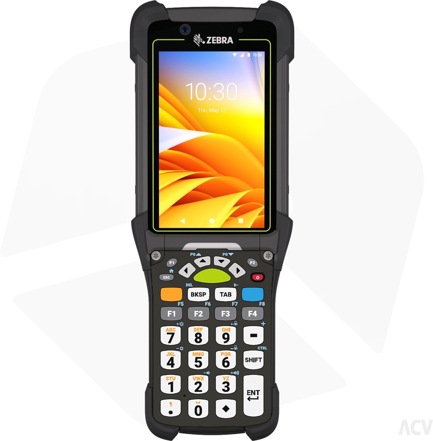 Zebra Terminal danych MC94 GUN 6GB RAM/128 GB FLASH / LAN/WiFi/BT/NFC/ 4.3'' / 2D imager SE58 ERI / Android GMS / 29 klawiszy / akumulator 7000 mAh MC9401-0G1M6ASS-A6