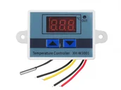 Regulatory i termostaty - TERMOSTAT ELEKTRONICZNY REGULATOR TEMPERATURY 230V - miniaturka - grafika 1