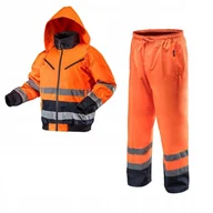 Odzież robocza - Komplet męskiej odzieży roboczej BHP XXL NEO spodnie i kurtka odblaskowe - miniaturka - grafika 1