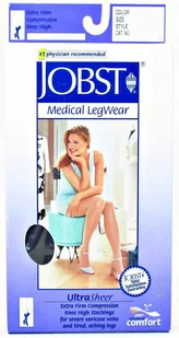Pończochy uciskowe Bsn Medical Jobst Medias Largas Blonda Compression Normal Colour Beige Talla 2 (8470002537507) - Bielizna lecznicza - miniaturka - grafika 1