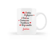 Kubki - Kubek personalizowany na dzień babci - 330ml - miniaturka - grafika 1