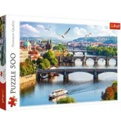 Puzzle - Trefl Puzzle 500el Praga, Czechy 37382 - miniaturka - grafika 1