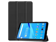 Etui do tabletów - Etui obudowa Alogy Book Cover do Lenovo Tab M7 TB-7305F Czarny + Szkło Alogy - miniaturka - grafika 1