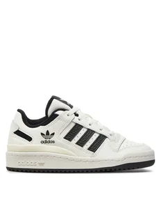 adidas Sneakersy Forum Low Cl J IH7918 Biały - Buty dla dziewczynek - miniaturka - grafika 1