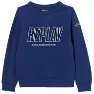 Bluzy dla chłopców - Replay Bluza chłopięca, 792 Mariner, 14 lat - miniaturka - grafika 1