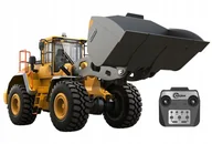 Zabawki zdalnie sterowane - BULDOŻER ZDALNIE STEROWANY KOPARKA VOLVO L260H SKALA 1:16 DOUBLEE E592-003 - miniaturka - grafika 1