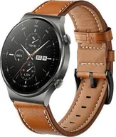 Akcesoria do smartwatchy - Beline Beline pasek Watch 20mm GT brązowy/brown - miniaturka - grafika 1
