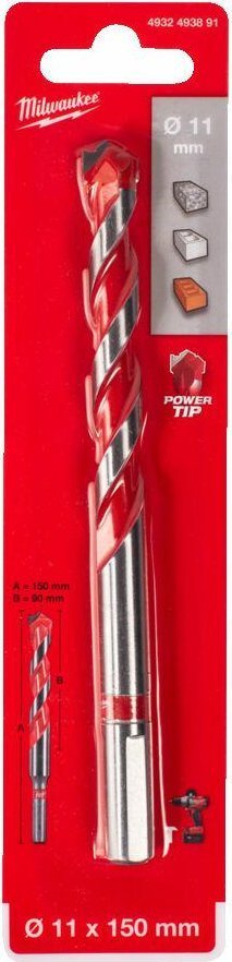 Milwaukee Wiertło WIERTŁO DO BETONU TCT 11x150mm PREMIUM