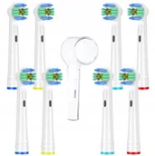 Końcówki do szczoteczek elektrycznych - Końcówka Zamiennik 3D White Eb-18A X8 + Osłonka - miniaturka - grafika 1