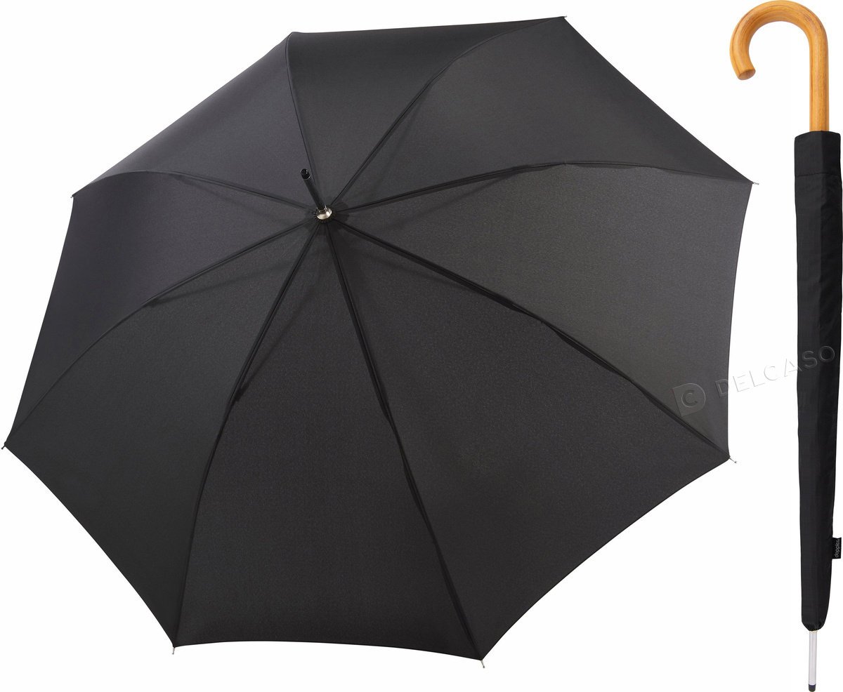 Parasol długi automatyczny Doppler Stockholm Czarny
