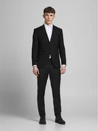 Garnitury - Jack&Jones Garnitur Franco 12181339 Czarny Super Slim Fit - miniaturka - grafika 1