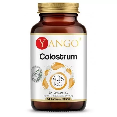 YANGO Yango Colostrum ze 100% protein 340 mg 120 kap.
