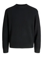 Swetry męskie - Jack & Jones Sweter w kolorze czarnym - miniaturka - grafika 1