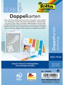 Zabawki kreatywne - Folia Zestaw "Fold cards" w kolorze białym do rękodzieła - miniaturka - grafika 1