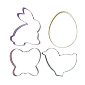 Formy do ciast - Altom, Komplet C wykrawaczy do ciastek Wielkanoc, 4 szt. - miniaturka - grafika 1
