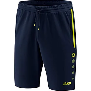 Jako Prestige szorty treningowe dla dzieci, granatowe/cytrynowe, XXS - Spodenki damskie - miniaturka - grafika 1