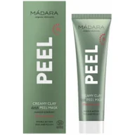 Maseczki do twarzy - Madara Peel Kremowa maska, złuszczające kwasy AHA i Glinka 60 ml - miniaturka - grafika 1