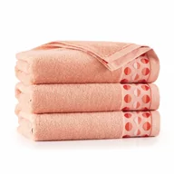 Okrycia kąpielowe dla dzieci - Ręcznik Zen 2 70x140 różowy - miniaturka - grafika 1