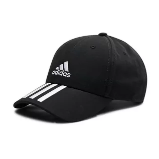 Czapki męskie - Adidas Czapka z daszkiem Bball 3S Cap Ct FK0894 Black/White/White - grafika 1