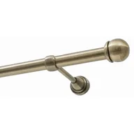 Karnisze - Karnisz DECASTYL Max pojedynczy 400 cm Mosiądz antyczny - miniaturka - grafika 1