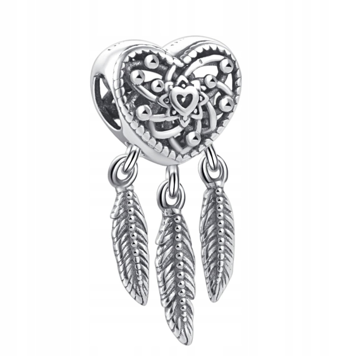 Charms Łapacz Snów Charms Sny Serca Charms Srebro MODA TRUSKY