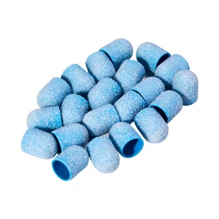 Exo blue med kapturek ścierny 13mm /60 20szt Med Cap - Frezarki do paznokci - miniaturka - grafika 1