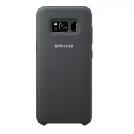 Etui i futerały do telefonów - Samsung Etui Silicone do Galaxy S8 Plus EF-PG955TSEGWW Srebrno-szary EF-PG955TSEGWW EF-PG955TSEGWW - miniaturka - grafika 1