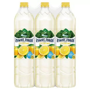 Żywiec Zdrój Napój niegazowany z nutą cytryny 6 x 1,2 l - Woda - miniaturka - grafika 1