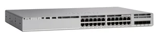 Cisco C9200L-24PXG-2Y-E łącza sieciowe Zarządzany L3 Obsługa PoE Szary - Pozostałe akcesoria sieciowe - miniaturka - grafika 1