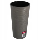 Donice - Donica na kwiaty dłuto Latina 25 cm, szara - miniaturka - grafika 1