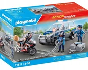 Klocki - Playmobil Action Heroes Policja w poszukiwaniu przestępcy 71811 - klocki - miniaturka - grafika 1