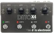 Efekty gitarowe - Efekt gitarowy TC Electronic Ditto X4 Looper (34000076) - miniaturka - grafika 1