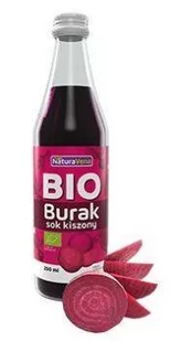NaturaVena Sok z buraków kiszonych 250 ml Bio - Soki i napoje niegazowane - miniaturka - grafika 1