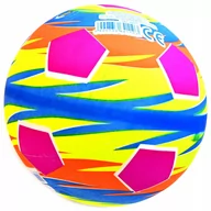 Piłki dla dzieci - GUMOWA PIŁKA DLA DZIECI PLAŻOWA 23CM RÓŻNE KOLORY - miniaturka - grafika 1
