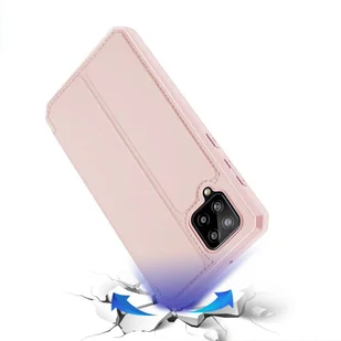 Dux Ducis Skin X kabura etui pokrowiec z klapką Samsung Galaxy A42 5G różowy - Etui i futerały do telefonów - miniaturka - grafika 8