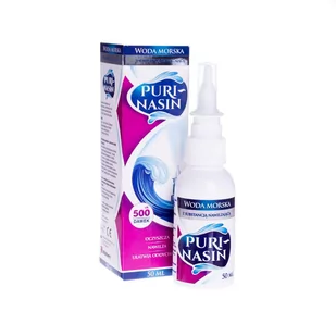 Aflofarm PURI-NASIN płyn 50 ml 9074706 - Przeziębienie i grypa - miniaturka - grafika 2