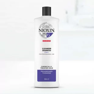 Nioxin Włosy poddawane zabiegom chemicznym postępujące przerzedzenie Cleanser Shampoo 1000.0 ml - Szampony do włosów - miniaturka - grafika 2