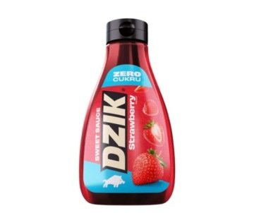 Sos do deserów Wk Dzik Strawberry Zero Cukru truskawkowy 425ml