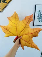 Poduszki dekoracyjne - Poduszka jesienna Liść Klonowy żółty - miniaturka - grafika 1